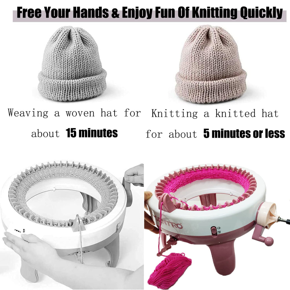Knitting Machine Drill Attachment for Sentro Knitting M
