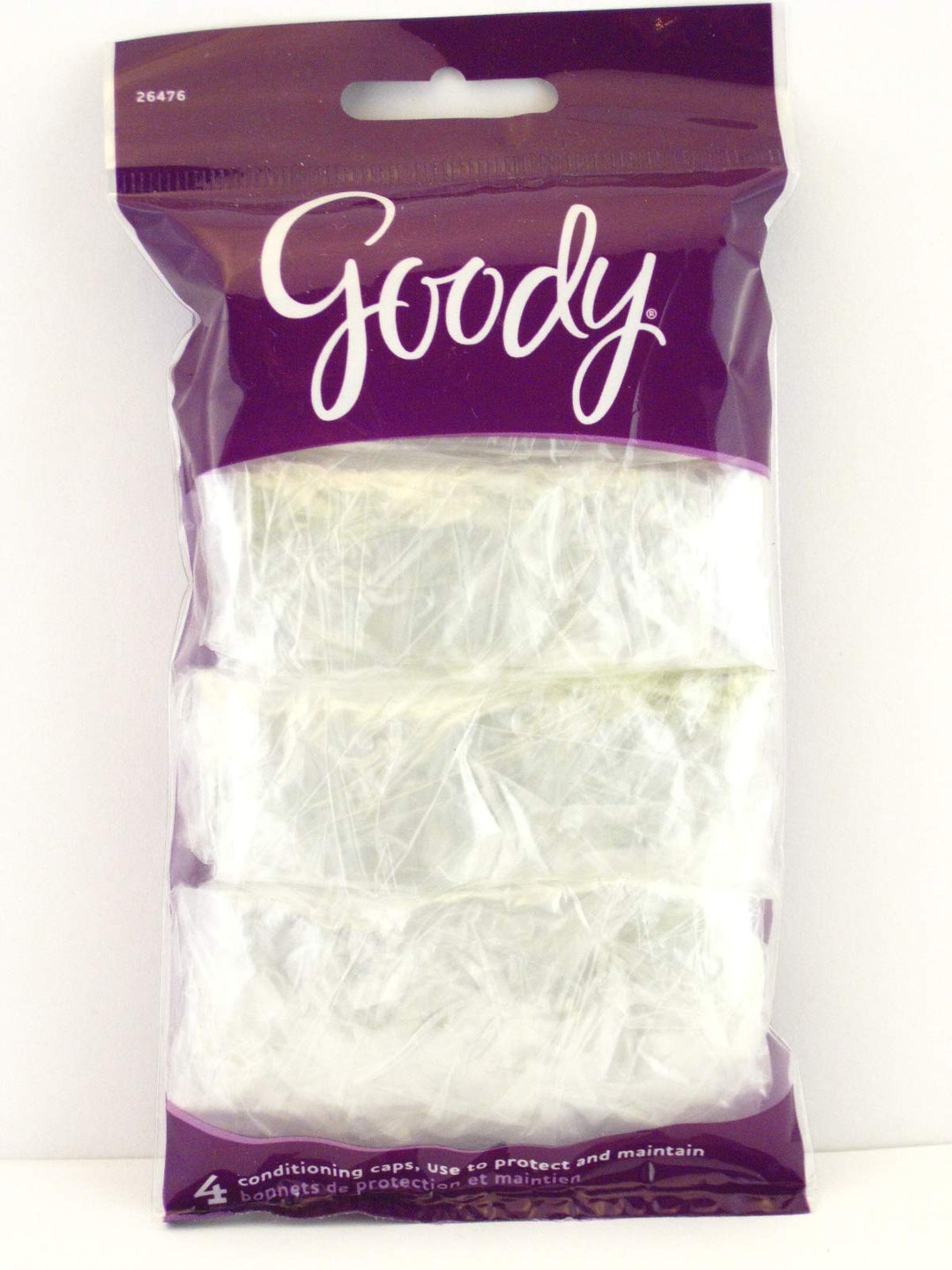 Goody so Protected Conditioning Caps 4/pack Clear.