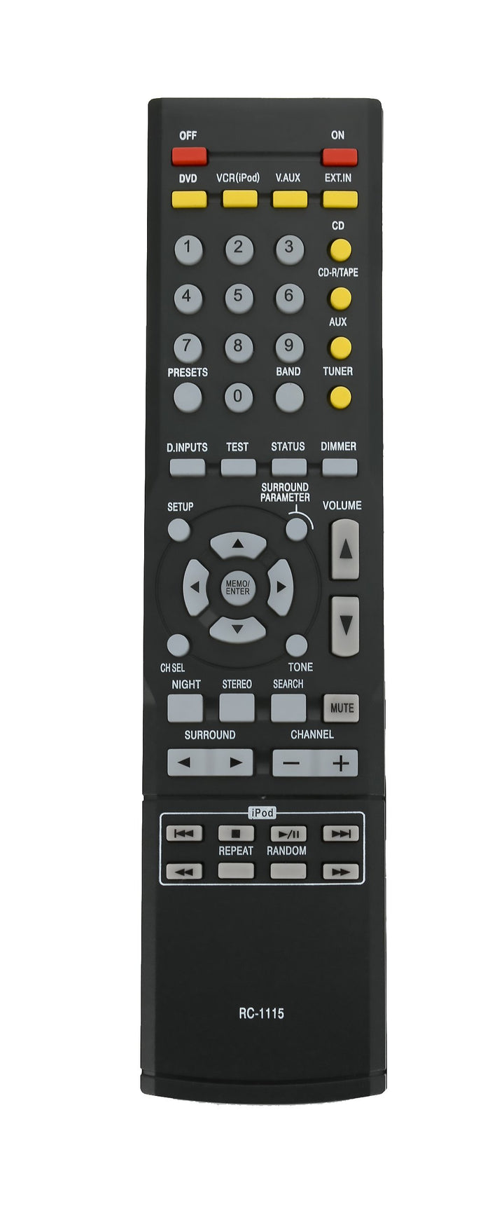 New Replace Ment Remote Control RC-1115 for Denon AV Su