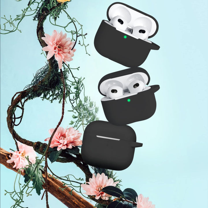 R-fun Compatible with AirPods 3 Case Cover, Silicone Pr