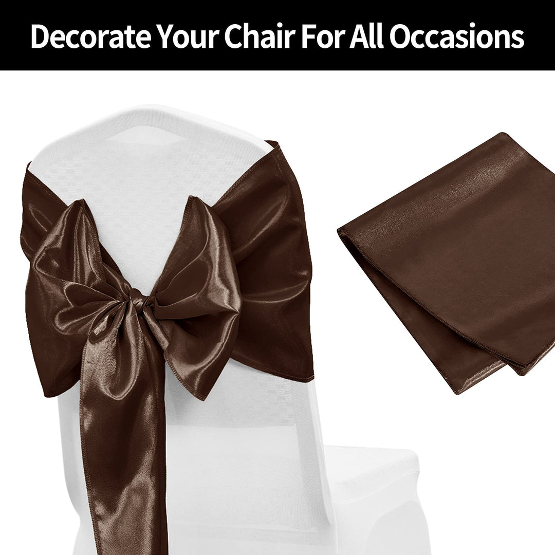 yourose 1 Pack Satin Table Runners 12 x 108 inch for We