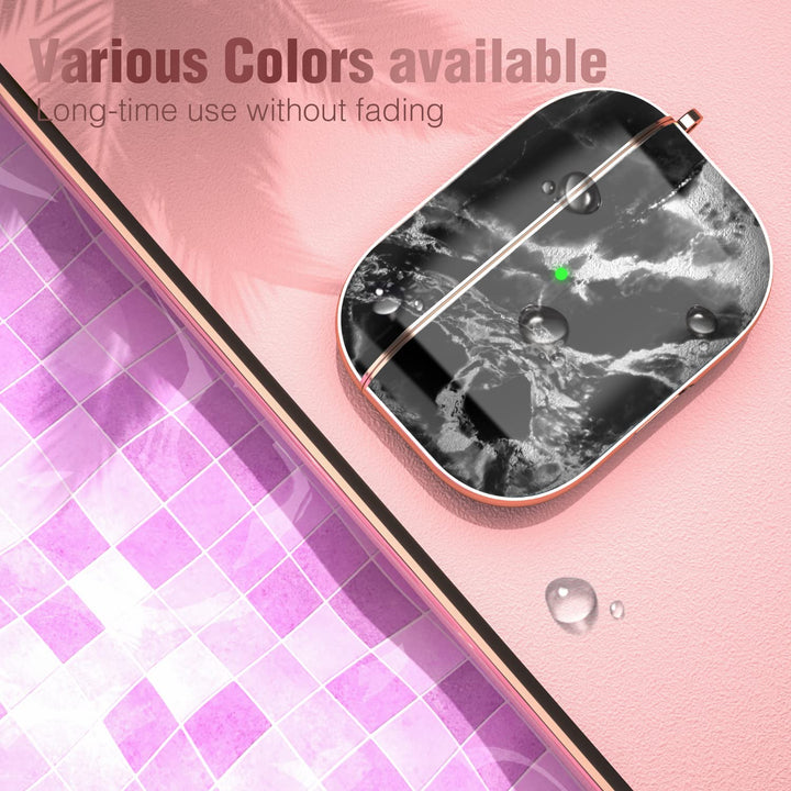 Compatible AirPods Pro Case Cover, Leopard Print Air Pod Pro Case Cute Protective Hard iPod Pro Cover for Women Men with Keychain Designed for AirPods Pro Charging Case 2019