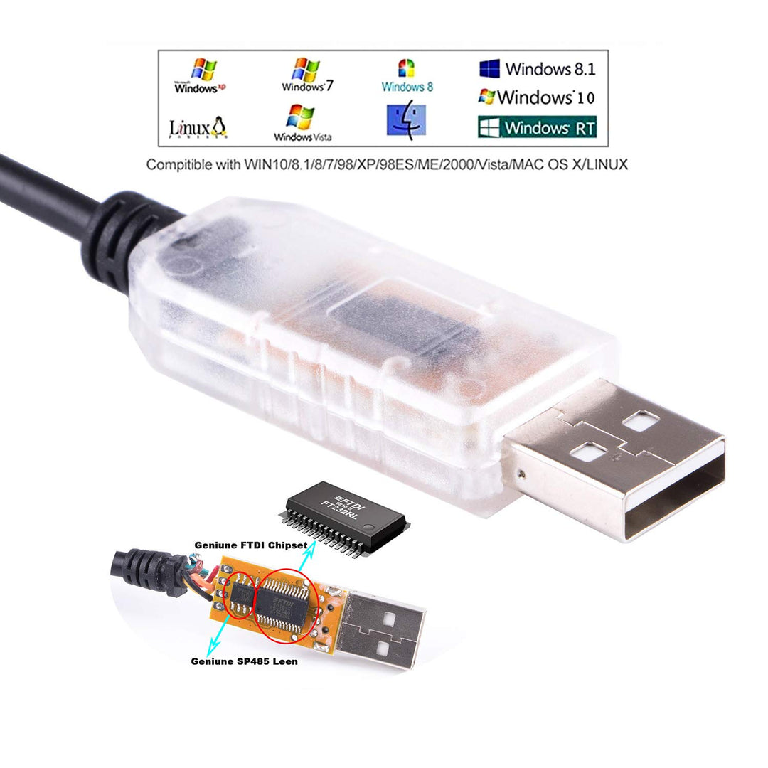 Suamdoen USB to DMX512 3PIN XLR Interface Adapter Compu