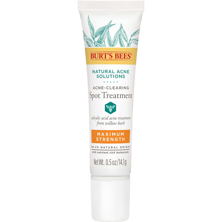 Burt&#39;s Bees Natural Acne Solutions Maximum Strength Spot Treatment Cream 0.5 Ounces