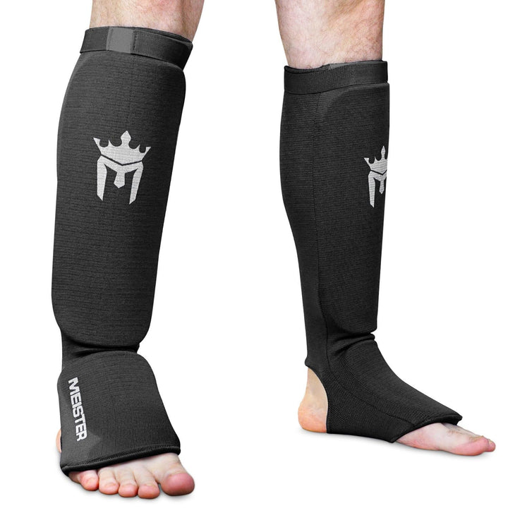 Meister MMA Elastic Cloth Shin &amp; Instep Padded 