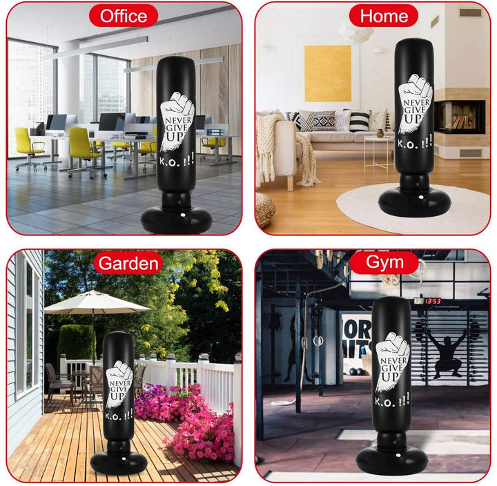 GGTYHAO Punching Bag for Kids and Adults, 63 Inch Indoo