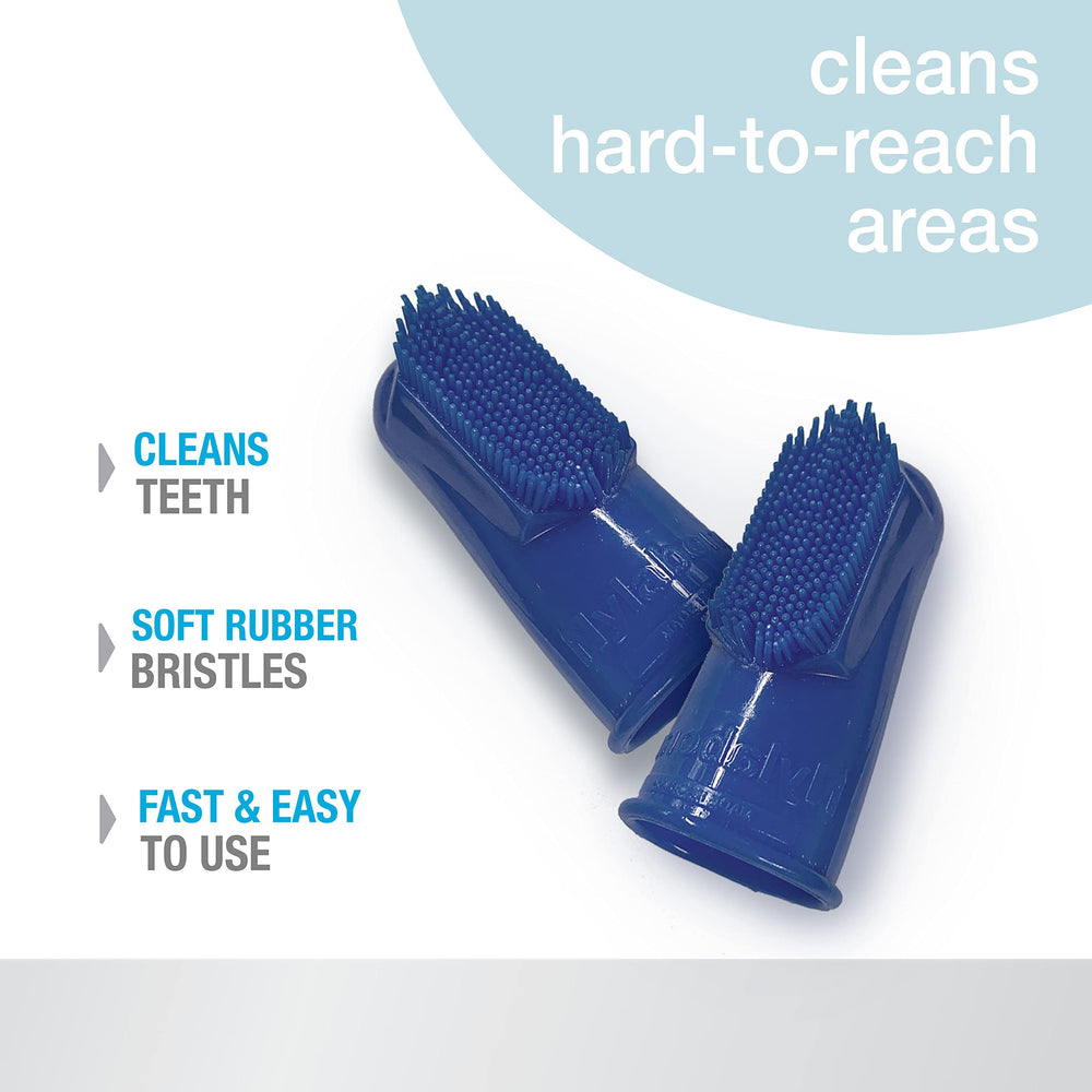 Advanced Oral Care Finger Brush 2 Count One Size