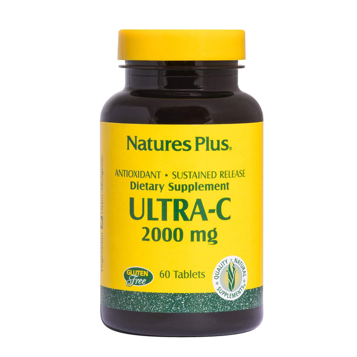 Natures Plus Ultra C W/Rose HIPS, Sustained Released - 