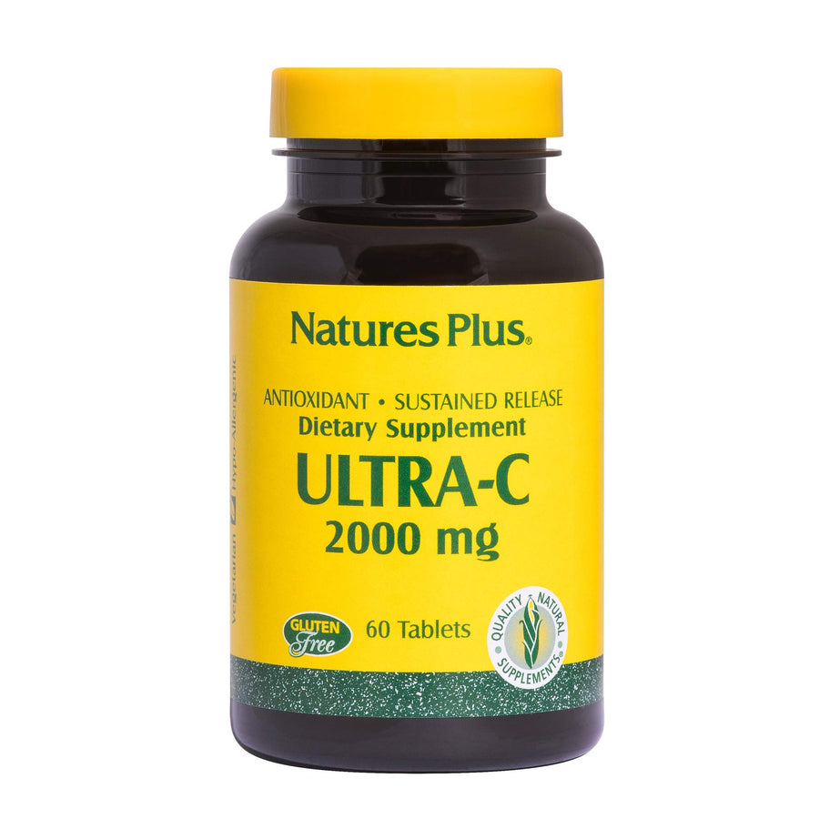 Natures Plus Ultra C W/Rose HIPS, Sustained Released - 