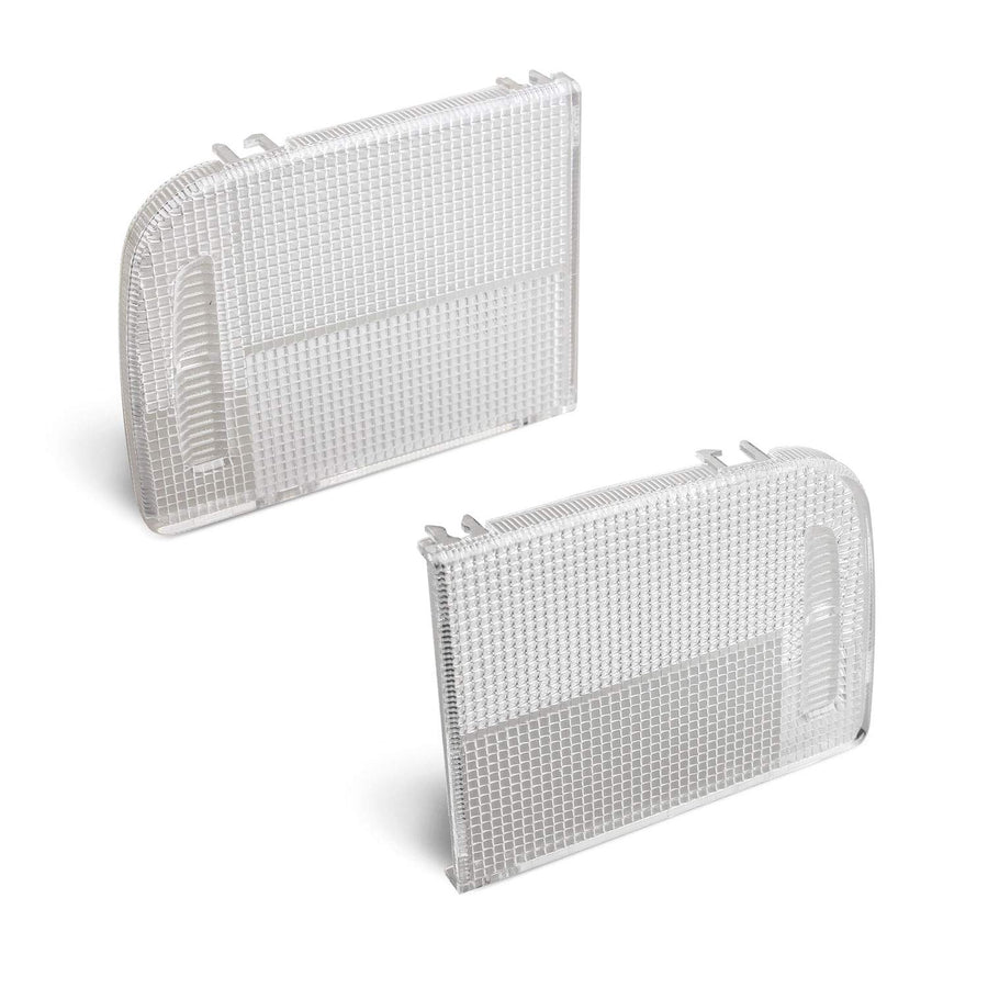 Interior Dome Light Cover Roof Map Light Clear Lens Right Left Side Compatible with Honda Accord Civic CR-V Fit HR-V Insight Odyssey Ridgeline without Sunroof Only, Pack of 2