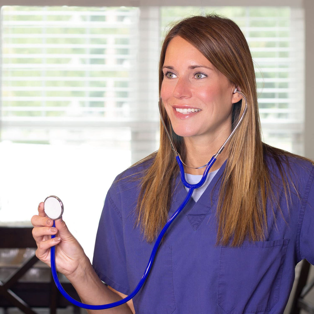 Spectrum Nurse Stethoscopes, Deluxe Four-Color Box, Blu