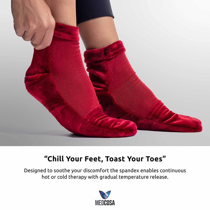 Medcosa Gel Sock Ice Pack | Hot Cold Therapy That Chill