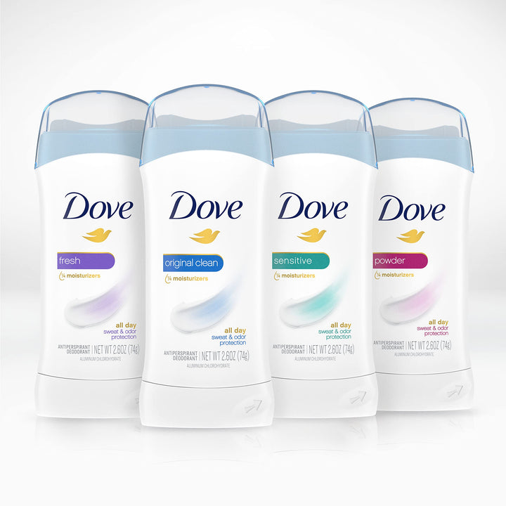 Dove Antiperspirant Deodorant, Powder 2.6 Ounce (Pack of 6)