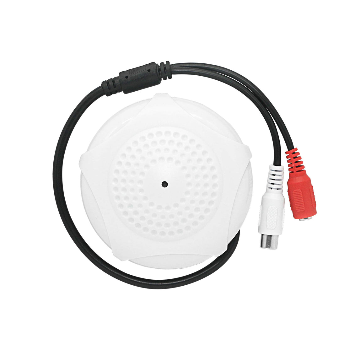 XMSJSIY CCTV Microphone,Pickup Audio Mic,Sound monitor 
