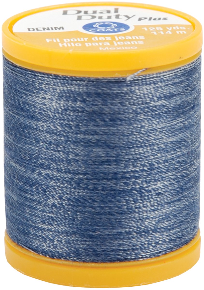 &amp; Clark Inc. Dual Duty Plus Denim 125 YD Denim Blue