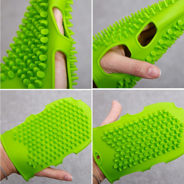 Korean Made High Quality Silicone Massage Glove/celluli