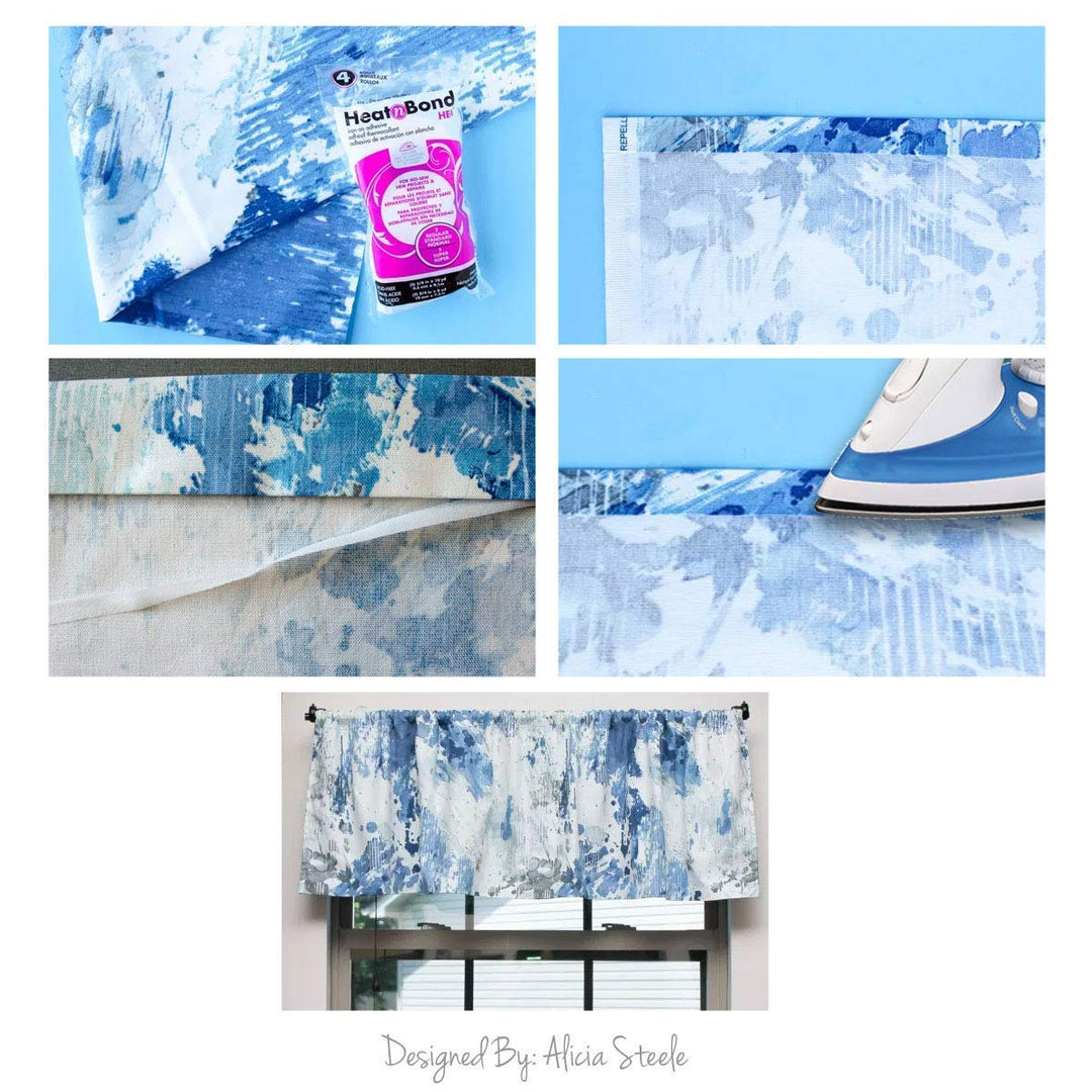 Hem Iron-On Adhesive, Regular Weight, White