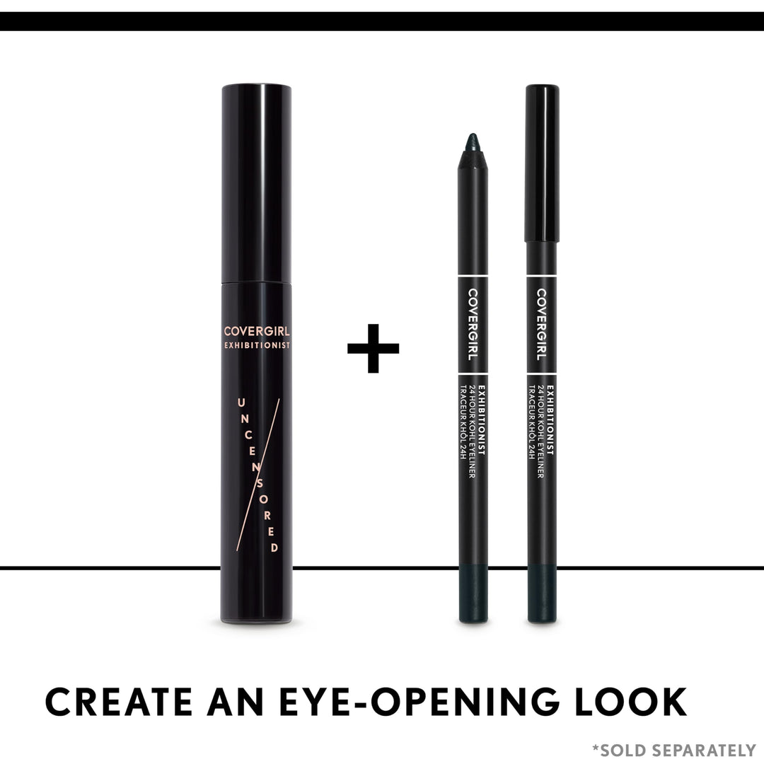 Exhibitionist 24-Hour Kohl Eyeliner, Black, 0.04 oz