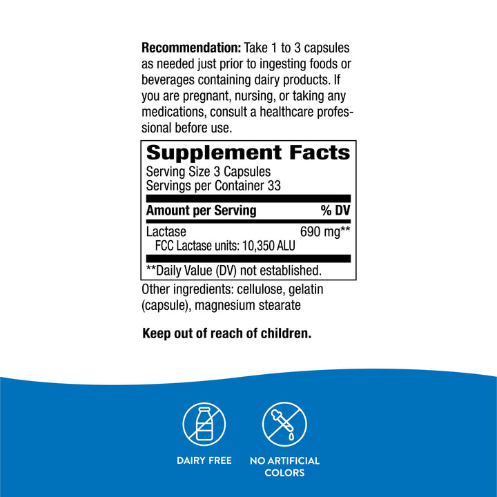 Nature&#39;s Way Lactase Enzyme, Digestive Enzymes*