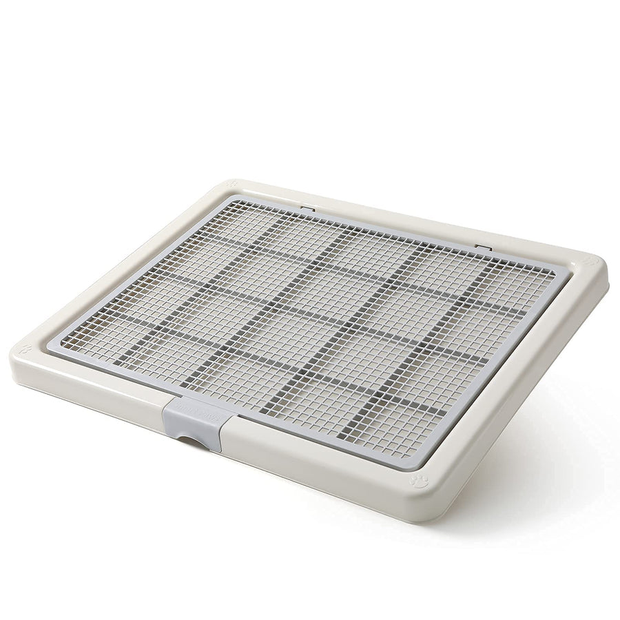 Large 76X62CM Pet Training Tray,Pet Training Pads Holder,Pet Toilet (Grey)