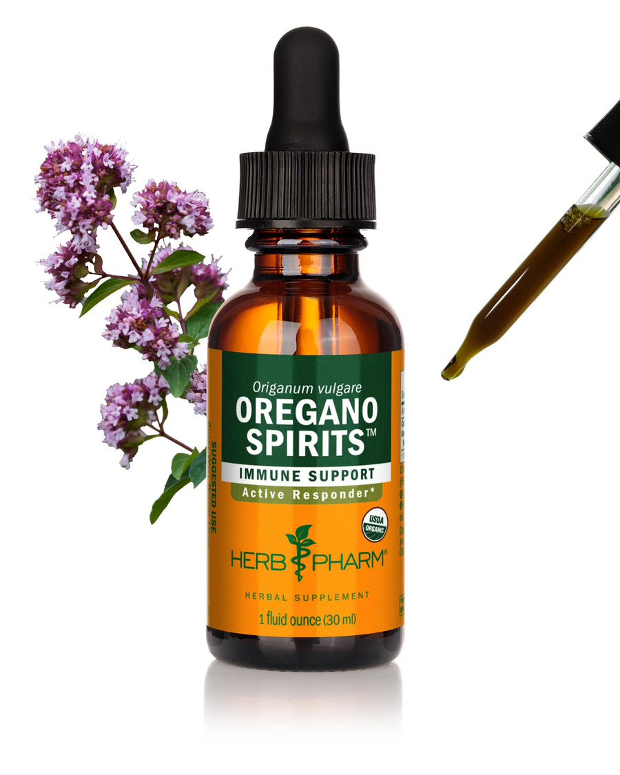 Herb Pharm Oregano Spirits Extract And Essential Oil Bl