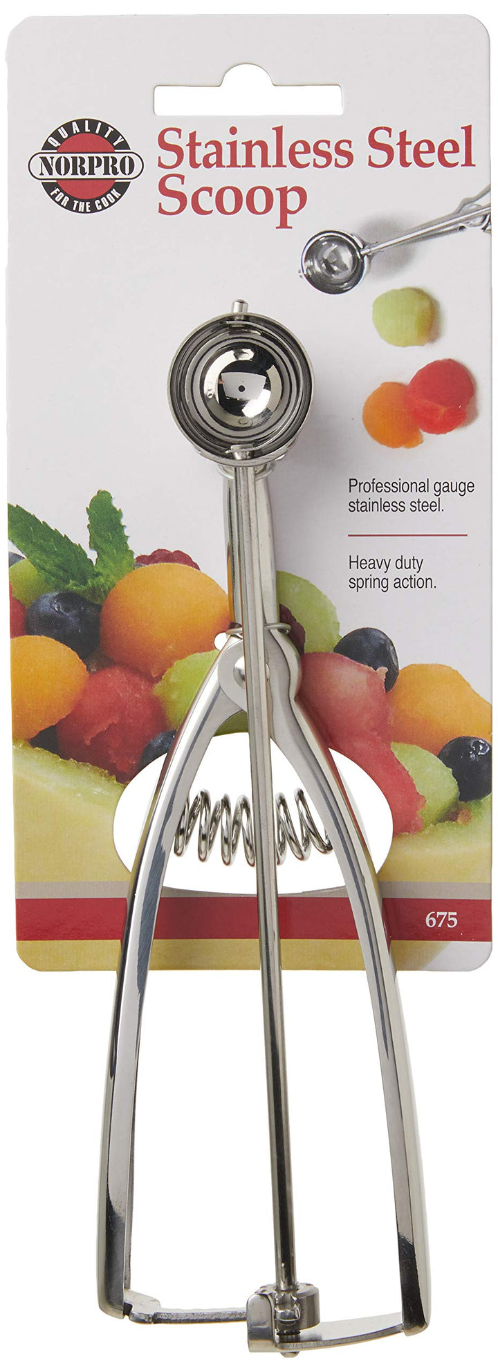 Norpro Stainless Steel Scoop, 25MM (.5 Tablespoon)