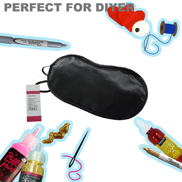 Meta-U 100 Pcs Wholesale Eye Mask with Instruction of B