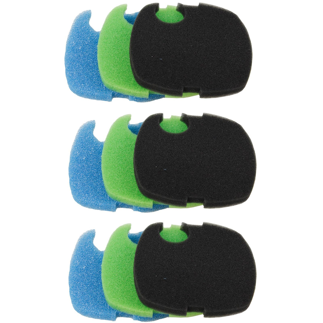 AQUANEAT 9 pcs Replacement Aquarium Canister Filter Pads Compatible with SUNSUN HW-304B/404B/704B/3000 CF500 Filter Pads Bio Sponges
