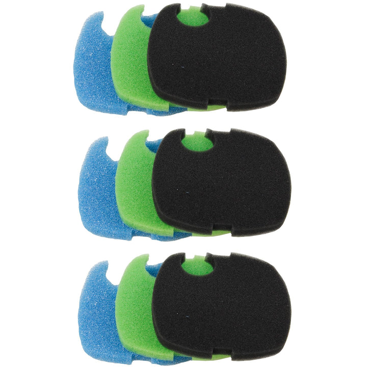 AQUANEAT 9 pcs Replacement Aquarium Canister Filter Pads Compatible with SUNSUN HW-304B/404B/704B/3000 CF500 Filter Pads Bio Sponges