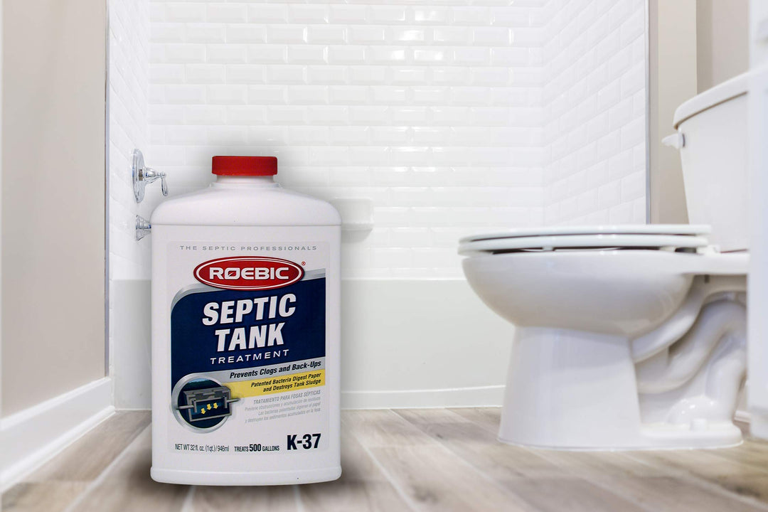 Roebic K-37-Q Septic Tank Treatment: Removes Clogs, Env