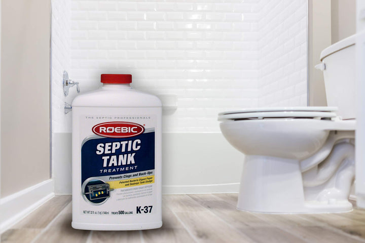 Roebic K-37-Q Septic Tank Treatment: Removes Clogs, Env