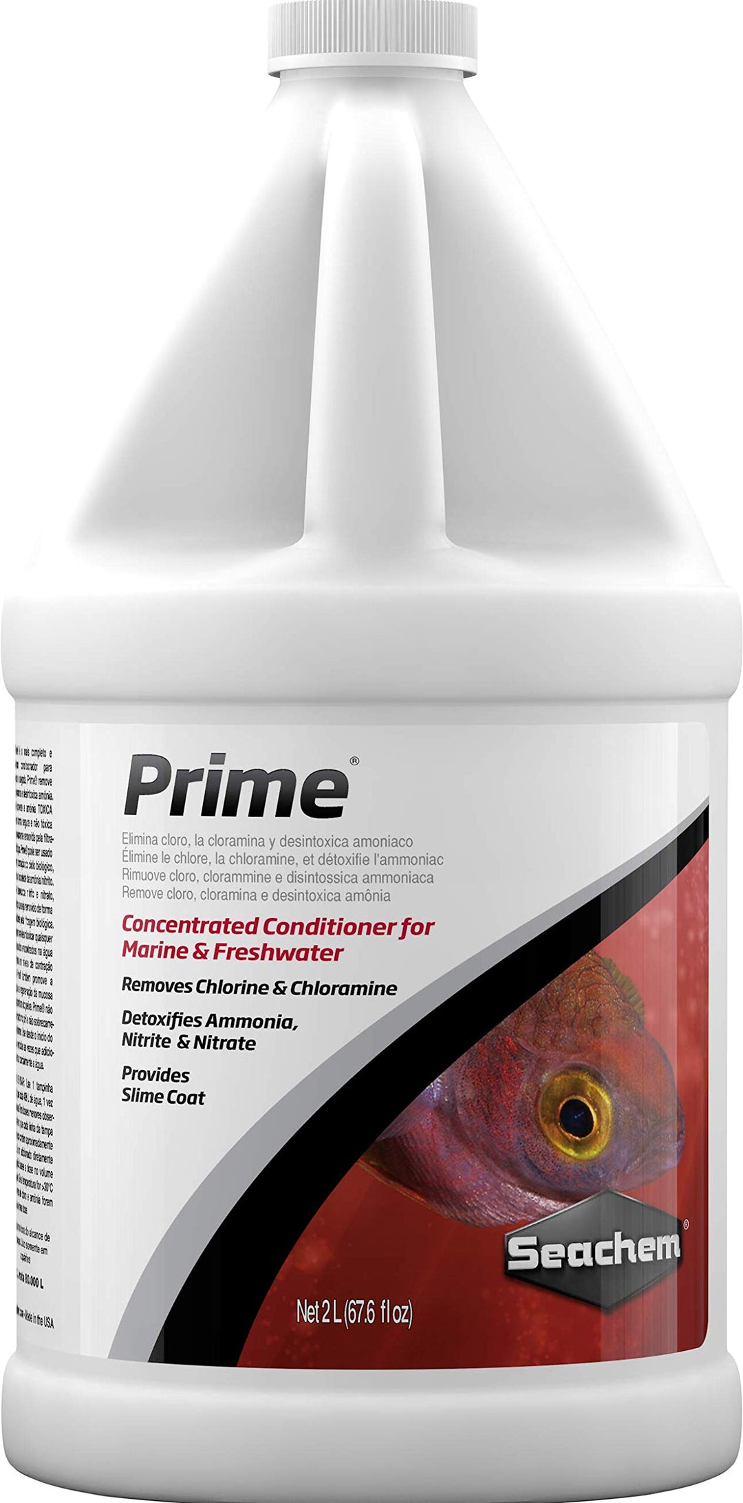 Prime Fresh and Saltwater Conditioner - Chemical Remover and Detoxifier 2 L