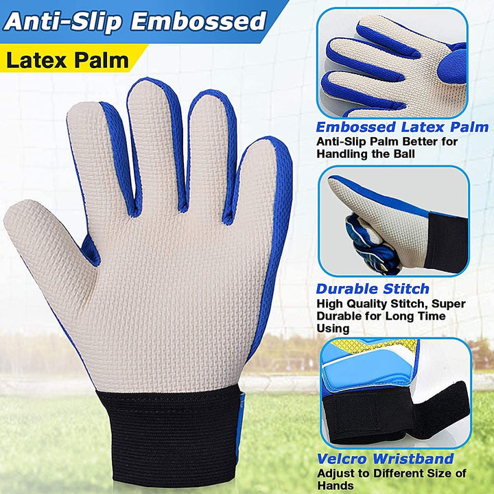 Jalunth Soccer Goalkeeper Goalie Gloves Kids Youth Goal