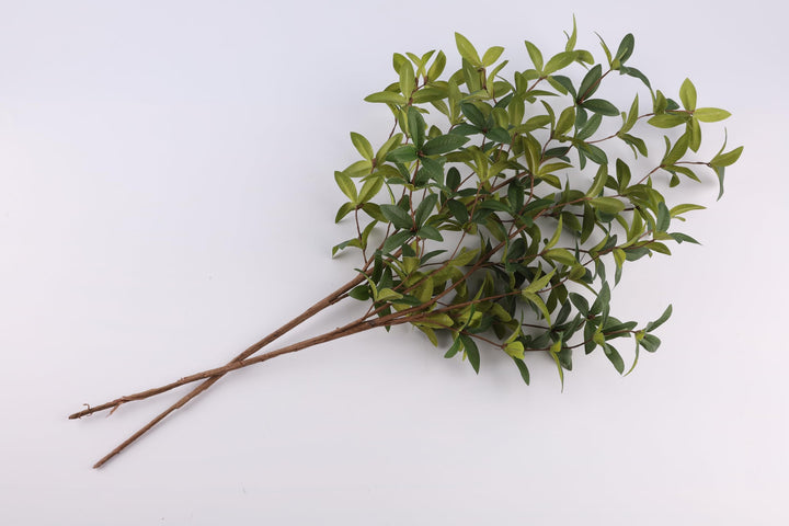 6pcs Artificial Greenery Stems, Artificial Eucalyptus Leaves Stems Faux Greenery Branches for Vase Home Wedding Decor