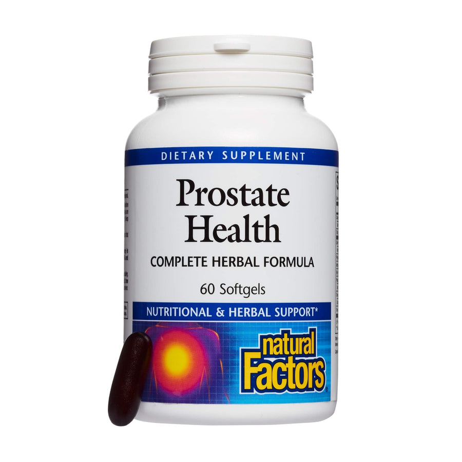 , Prostate Health Formula, Herbal Support for a Healthy Prostate with Saw Palmetto and Turmeric, 60 softgel (60 servings)