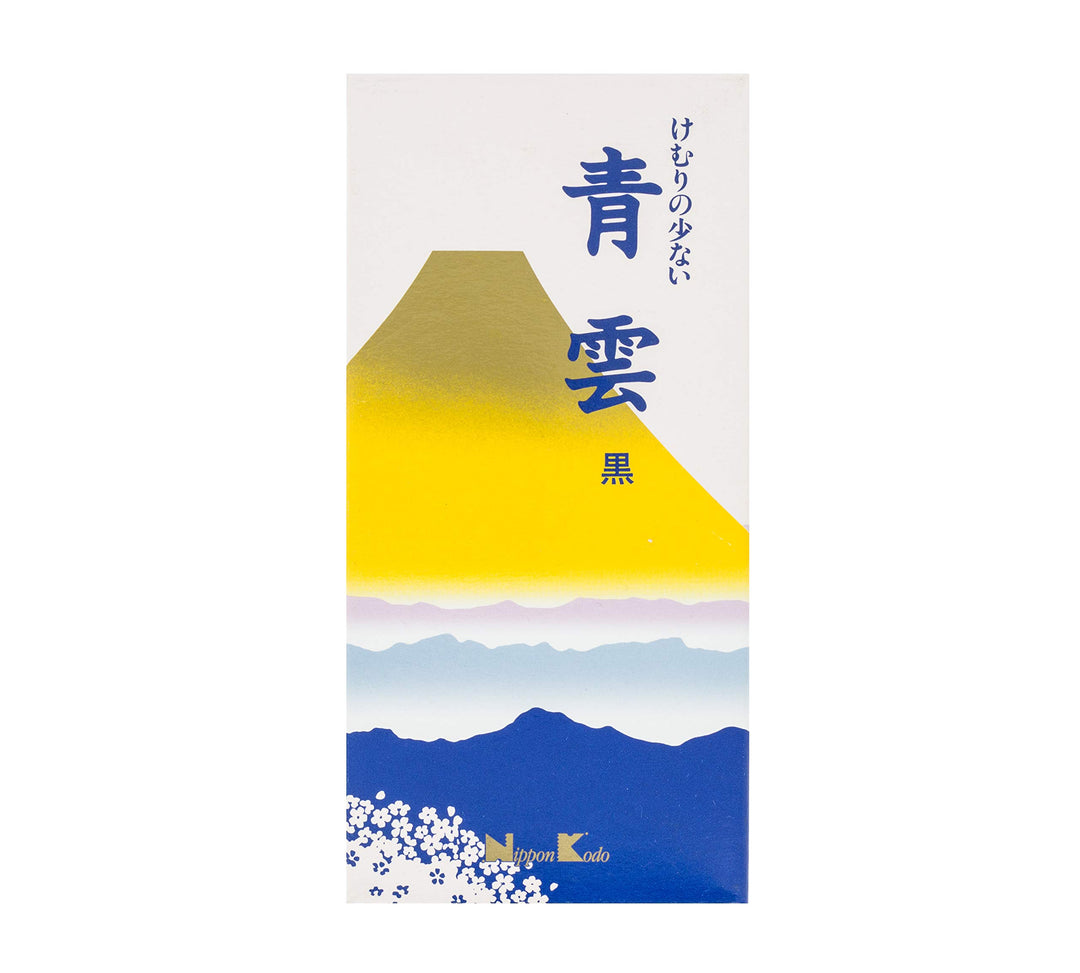 Nippon Kodo - 258 - Seiun Chrysanthemum Incense Sticks - 16 x 8 x 3 cm - Blue