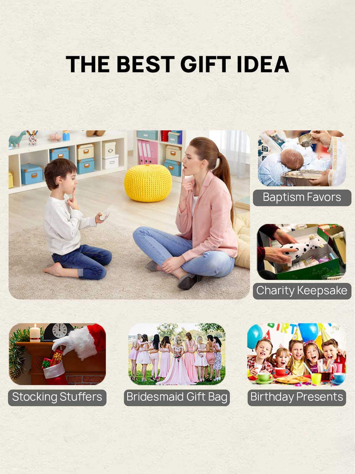 Compact Mirror Bulk Round Makeup Glass Mirror for Purse Great Gift 2.5 Inch Pack of 12 (Black)