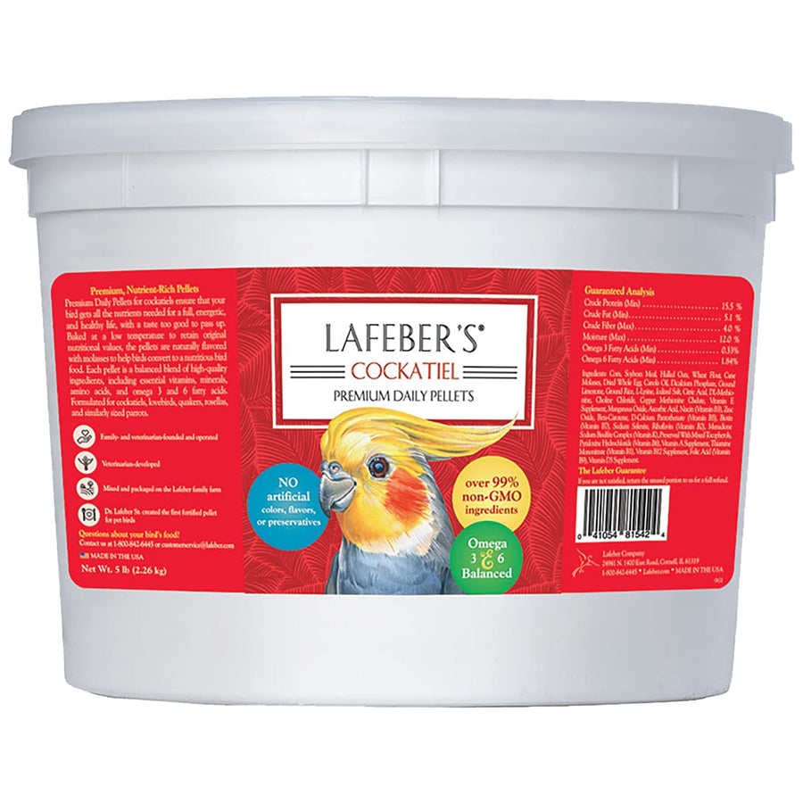 Cockatiel Pellets (5 lb, Premium Daily Pellets)