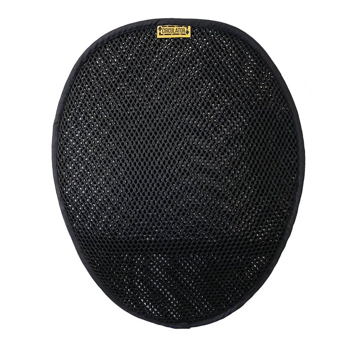 Motorcycle Circulator Pad for Long Ride Cool air Ventilation and Comfort with Non-Skid Bottom and Elastic Strap Attachment
