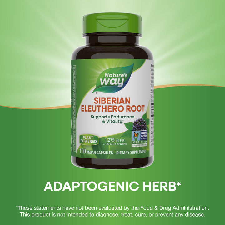 Nature&#39;s Way Premium Herbal Siberian Eleuthero 