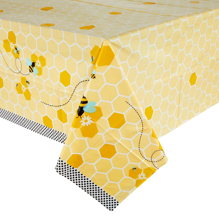 Bee Party Table Covers (54 x 108 in, 3 Pack)