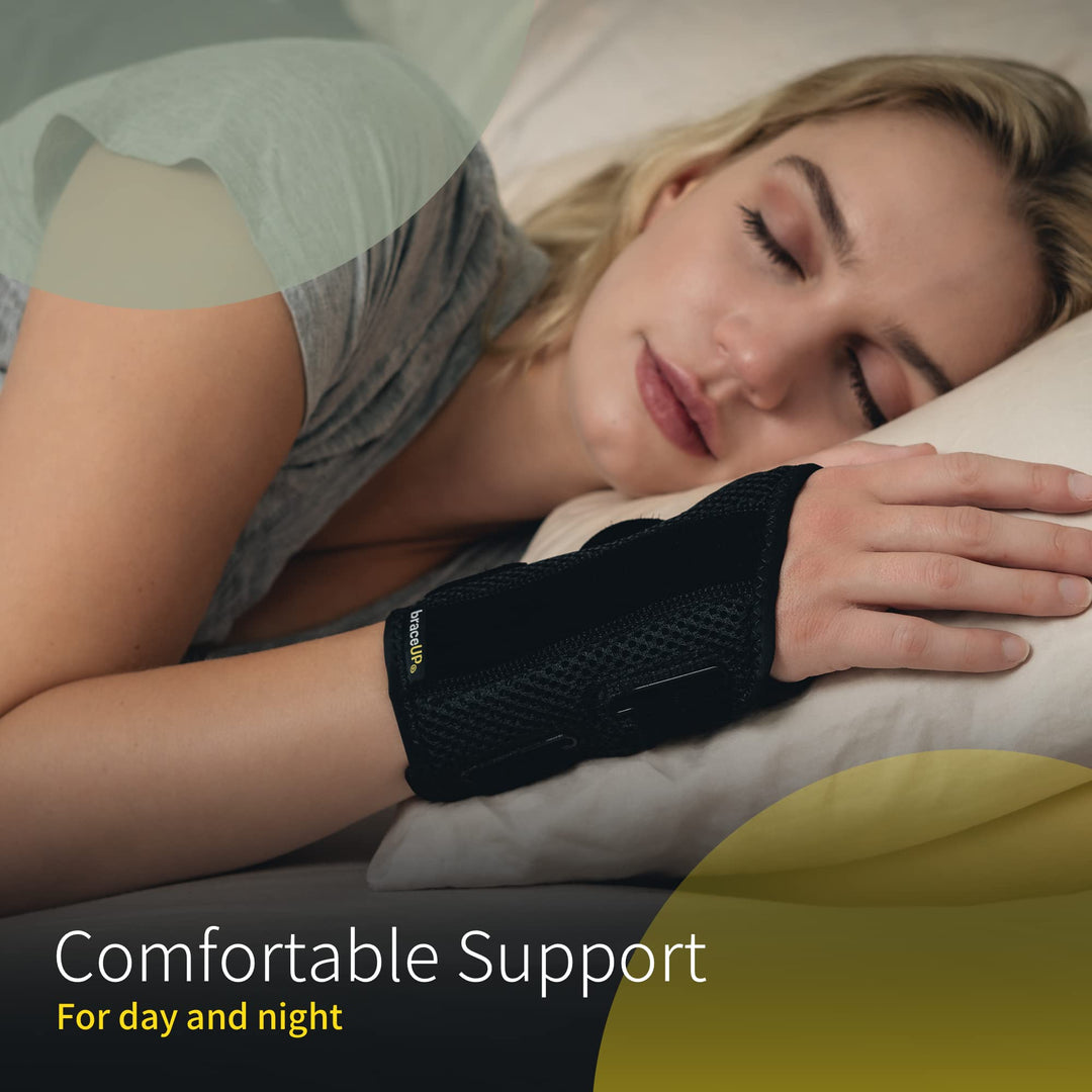 BraceUP Wrist Support Brace with Splints for Carpal Tun