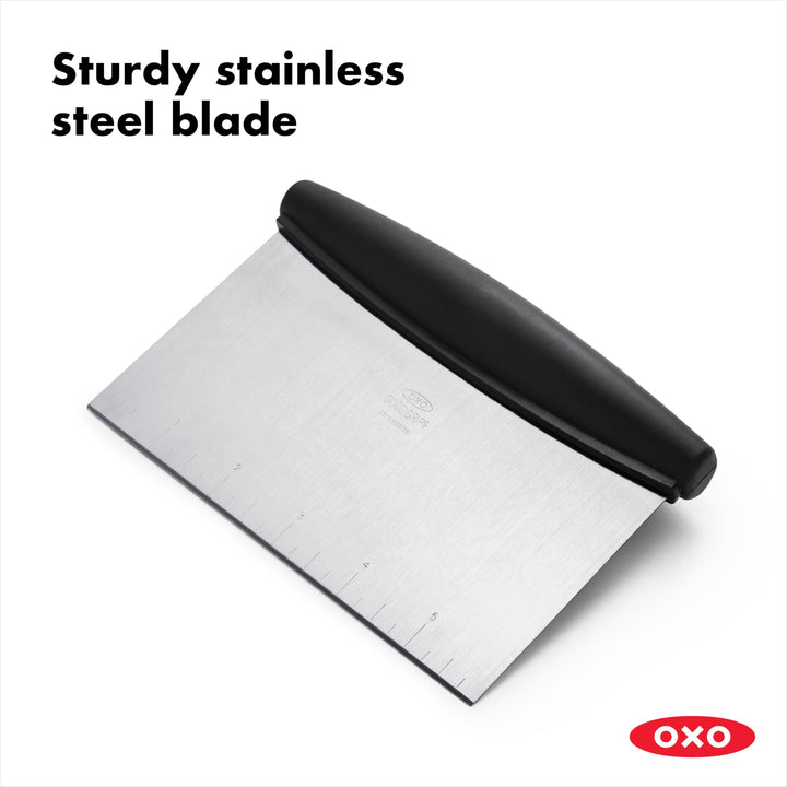 Good Grips Stainless Steel Bench Scraper &amp; Chopper