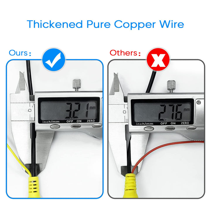 Pixelman(18AWG 6ft 2Pcs Thick RCA Plug Speaker Wire, RC