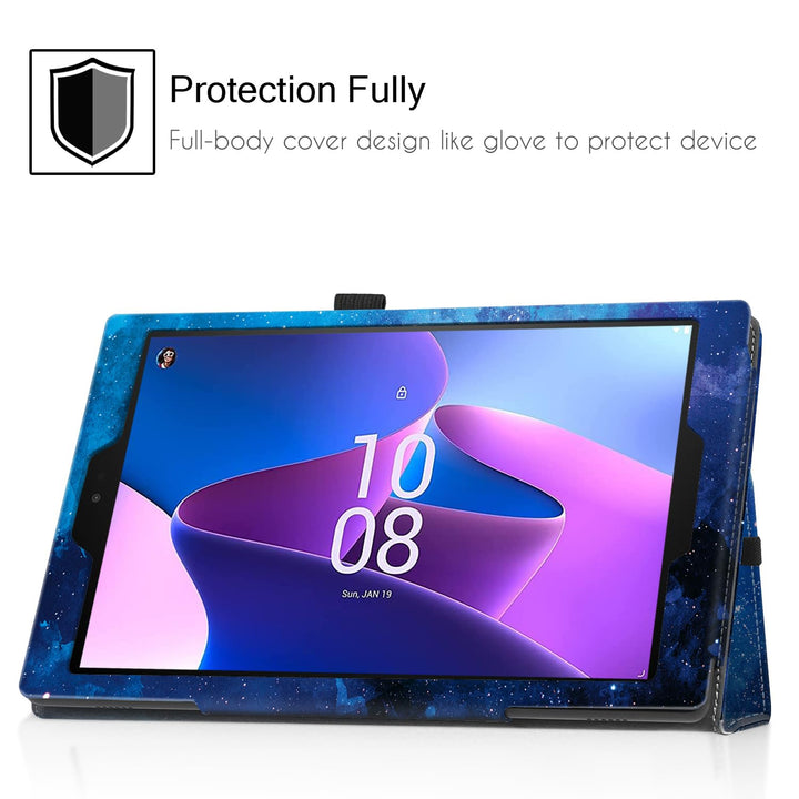 Folio Case Cover for 10.1 Fire HD 10 Tablet (Previous 9th / 7th / 5th Generation, 2019/2017 /2015 Release) (BlueSky)