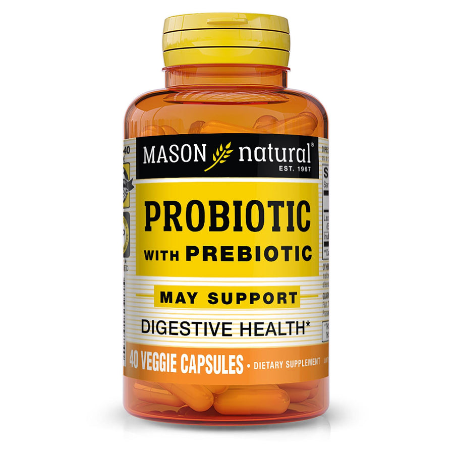 MASON NATURAL Probiotic with Prebiotic, 40 Day Supply f