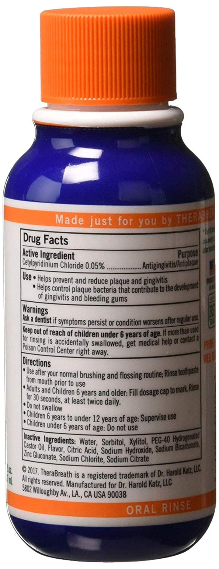 Dentist Formulated Periotherapy Healthy Gums Oral Rinse, 3 Ounce Trial and Travel Size (Pack of 6)