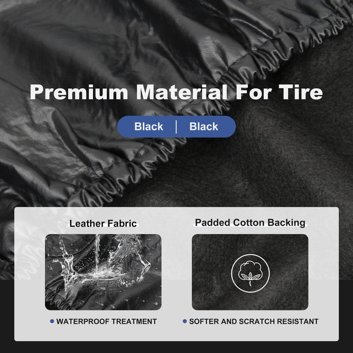 Explore Land 30-33 inch Spare Tire Cover Fit Trailer, R