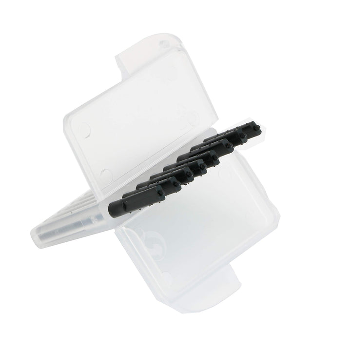 Hearing aid Wax Guard Filter for phonak, widex and Resound Wax Traps Hear Clear Cleaning kit Accessory (40 Filters) (Black)