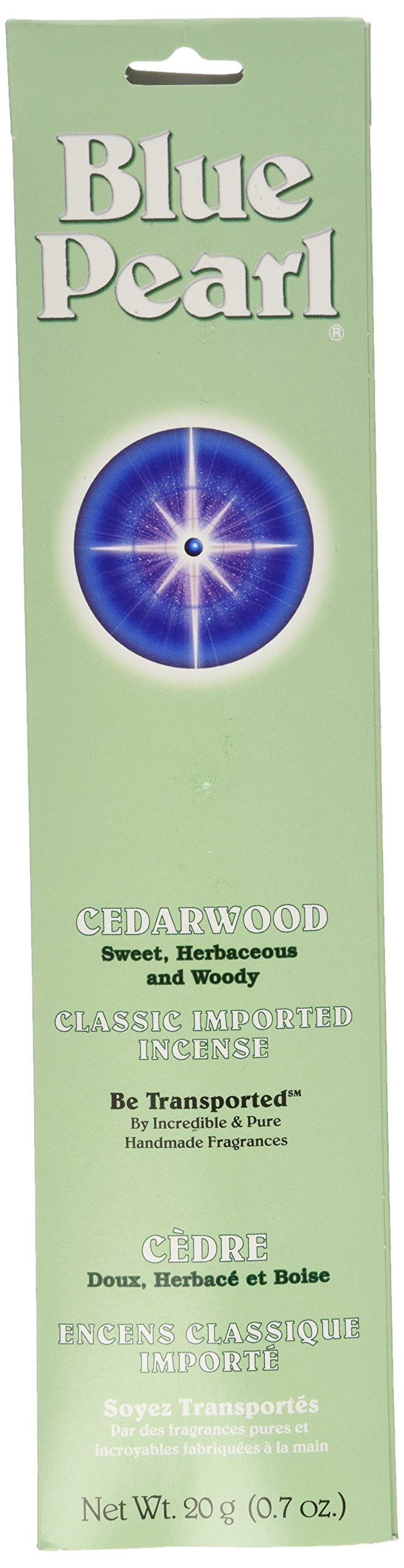 Blue pearl Incense Cedarwood, 20 Gm